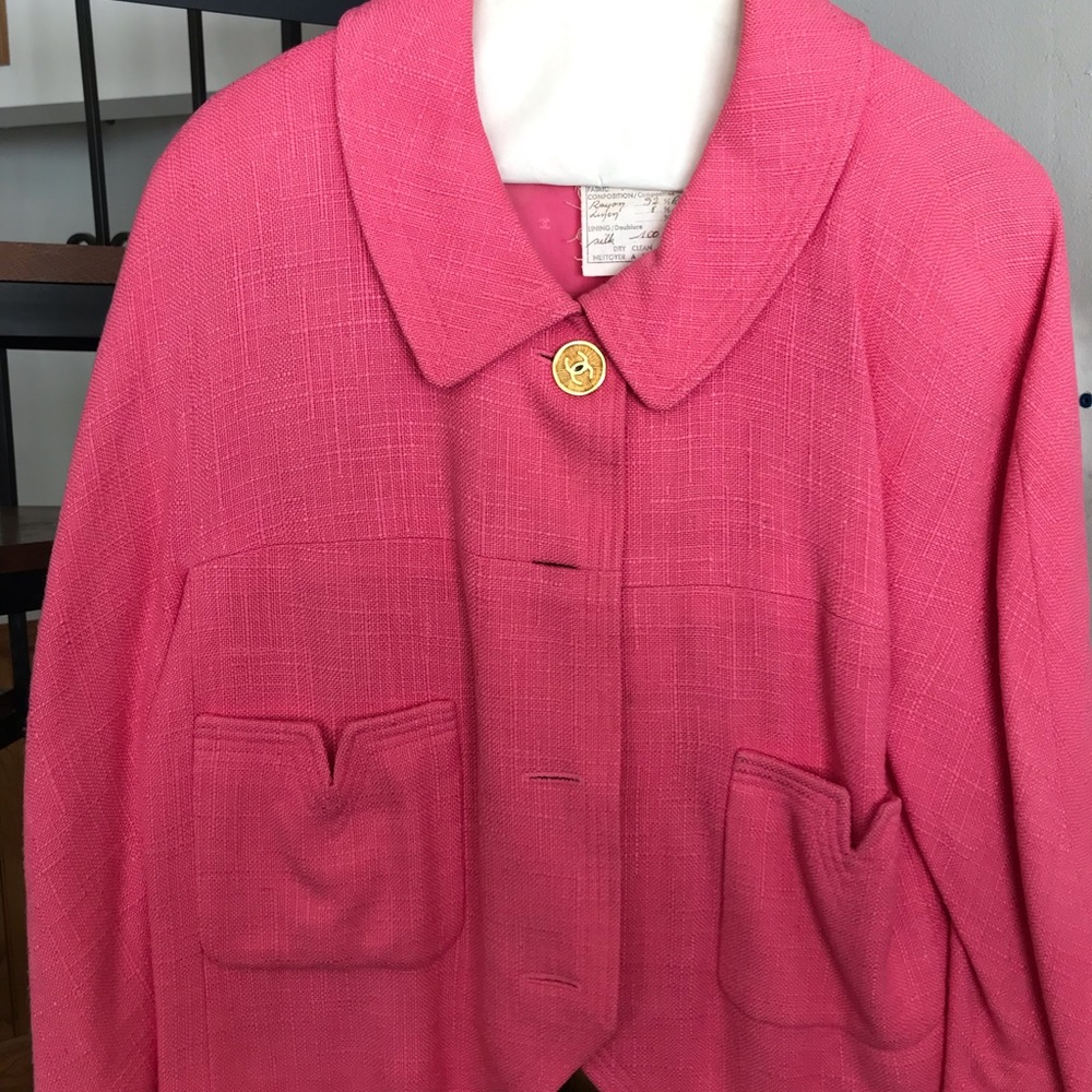 VINTAGE CHANEL Jacket and Dress. 42 - Picture 4 of 8